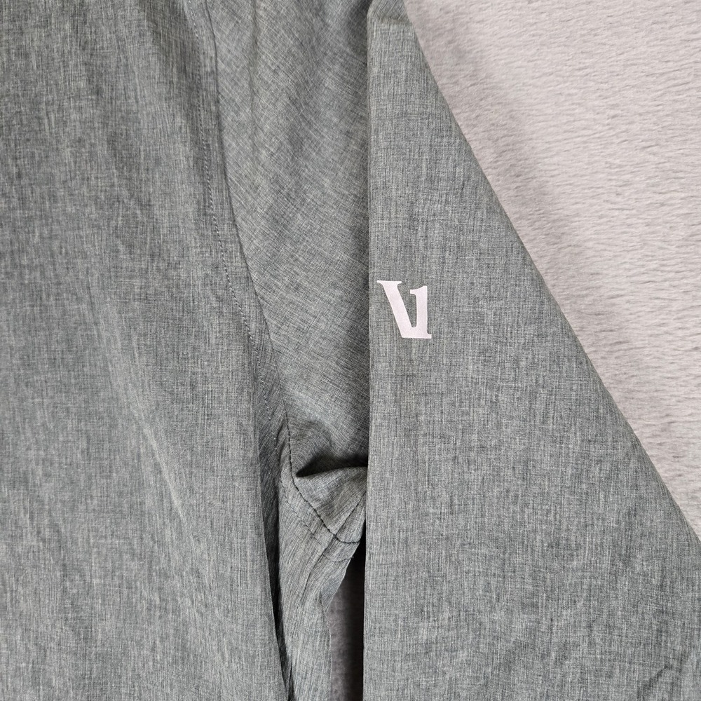 Vuori Outdoor Trainer Jacket Mens Small Gray Running Shell Hoody Hoodie Full Zip - Picture 7 of 9